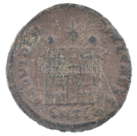 Római Birodalom / Thessalonica / II. Constantinus 326-328. AE Follis (2,98g) T:2- Roman Empire / Thessalonica / Constantinus II 326-328. AE Follis 'CONSTANTINVS IVN NOB C / PROVIDEN-TIAE CAESS - SMTS delta (?)' (2,98g) C:VF RIC VII 157
