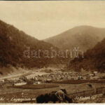 Luhi (Holubina), Lagerplatz im Sokolowtal / WWI K.u.k. military training field. photo (non PC) (vágott)