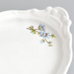 6 személyes Zsolnay szendvicses készlet, matricás porcelán, jelzett, hibátlan. - Image 3