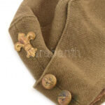 1930-1940 Hungária cserkészcsapat 2 db cserkész sapka sapkajelvénnyel + 2 db cserkészkendő / 2 boy scout caps and 2 scout scarf - Image 2