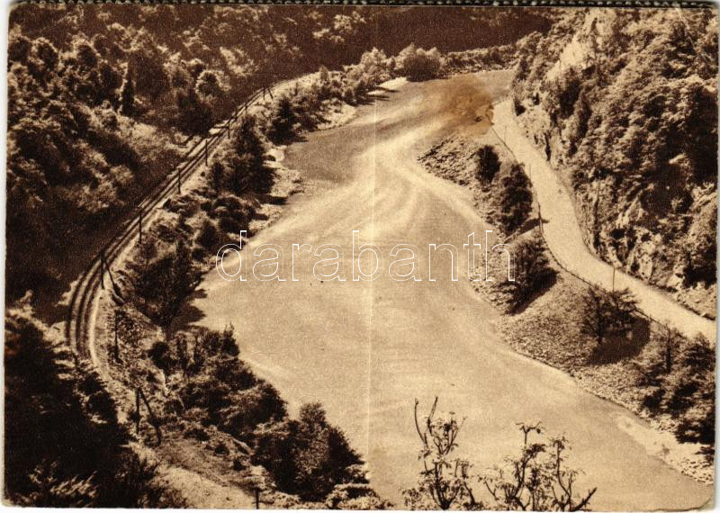 Valea Oltului, valley with railway line (EB)