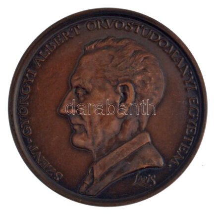 Lapis András (1942- ) 1989. 'Szent-Györgyi Albert Orvostudományi Egyetem / Magyar Szemorvos Társaság Vándorgyűlése - Szeged 1989' kétoldalas bronz emlékérem (42mm) T:1-