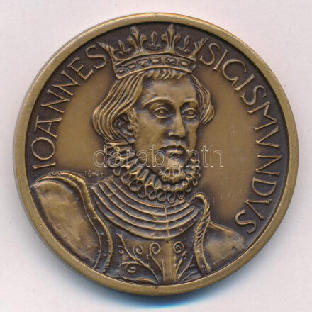 Tóth Sándor (1933-) 1986. 'MÉE Hajdú-Bihar Megyei szervezete / János Zsigmond' bronz emlékérem (42,5mm) T:1 Adamo DE8