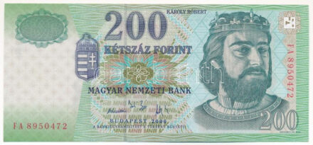 2006. 200Ft 'FA 8950472' T:I Adamo F53F