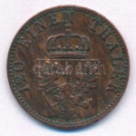 Német Államok / Poroszország 1865A 3pf Cu T:2 German States / Prussia 1865A 3 Pfennig Cu C:XF Krause KM# 482 - Image 2
