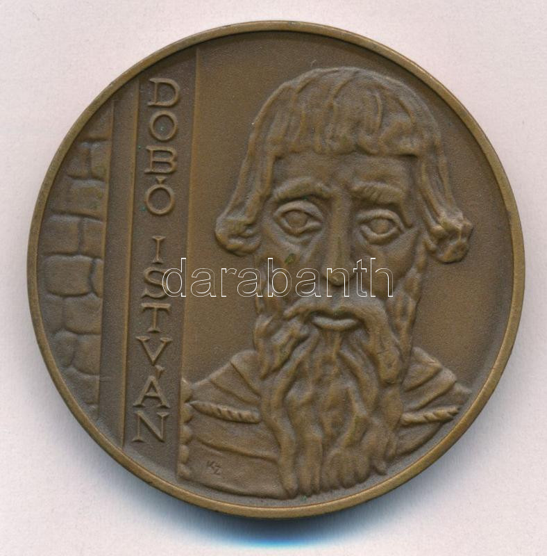 Képíró Zoltán (1944-1981) 1977. 'MÉE VIII. Vándorgyűlése - Eger / Dobó István' kétoldalas bronz emlékérem (42,5mm) T:1,1- kis ph. Adamo EG1 - Image 2