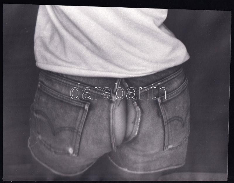 cca 1987 Pasifogó forrónaci, 1 db vintage fotó, ezüst zselatinos fotópapíron, 16,4x21 cm
