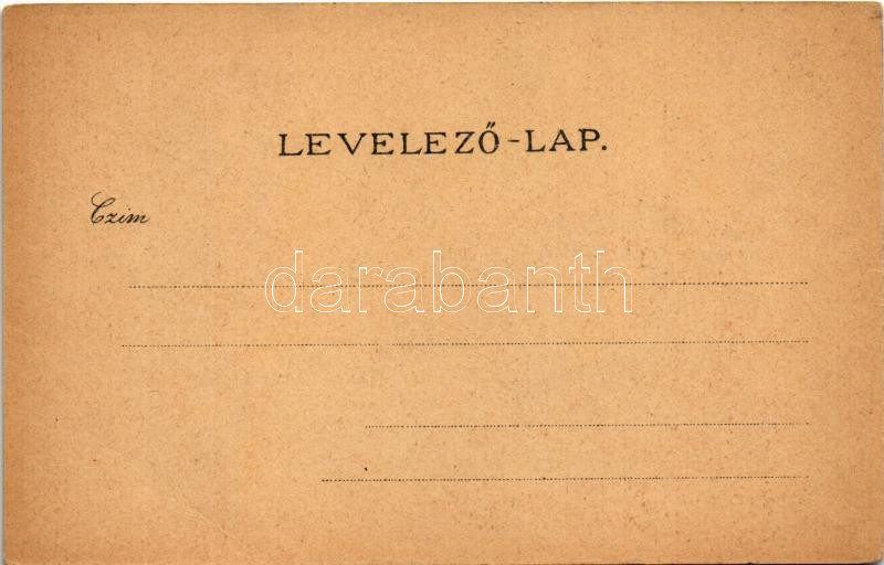 Rajecfürdő, Rajecké Teplice; Üdvözlet Rajecz-Teplitzről. Apollo szappan reklám / spa, bath, soap advertisement. Art Nouveau, floral, litho (EB) - Image 2