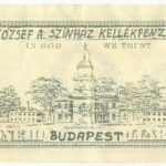 DN 100$ 'József Attila Színház' színházi kellékpénz vízjeles papíron T:III - Image 2
