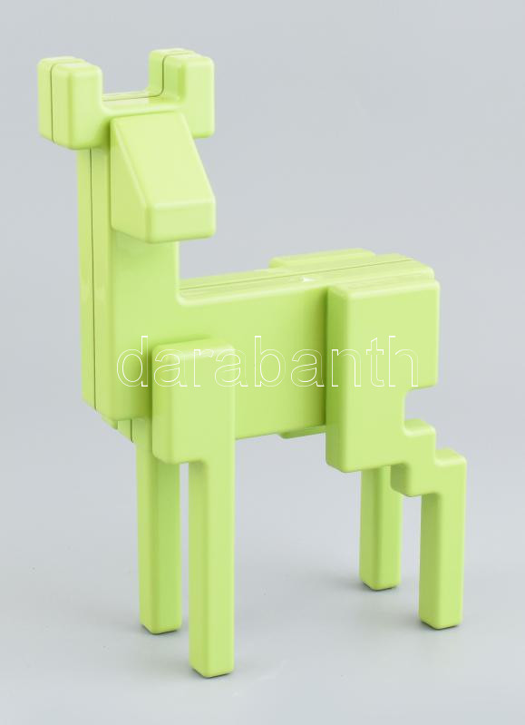Jelzés nélkül: Szarvas. Design figura, festett alumínium, hibátlan, m: 24 cm - Image 2