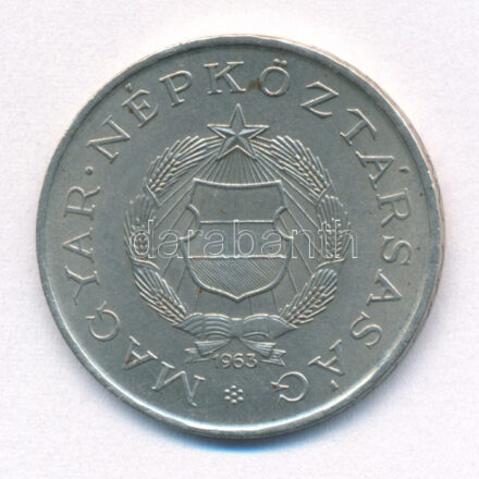 1963. 2Ft Cu-Ni T:1-,2 kis patina