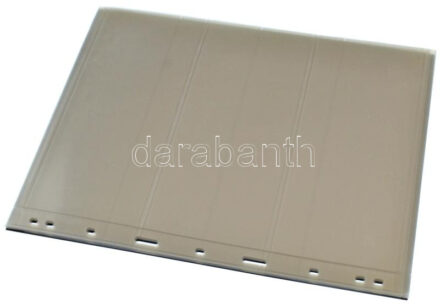 7db egyes osztású, 4db hármas osztású, 3db négyes osztású műanyag Lindner berakólap jó állapotban