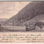 1901 Stájerlak, Steierlak, Stájerlakanina, Steierdorf, Anina; Das Kirsethal / völgy / valley (EK)