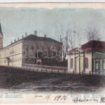 1901 Buziás, Nagy szálloda. Herrling Károly kiadása / Grand Hotel (Rb)