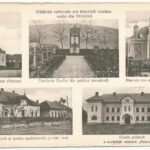 Vulkán, Zsivadejvulkán, Vulcan; Biserica cea mare, Cimiteriul Eroilor din gradina parochiala, Biserica cea mica (Corsesteni), Casa parochiala si scoala confesionala gr.-cat. rom., Scoala primara a societatii miniera Petrosani / nagy templom, a