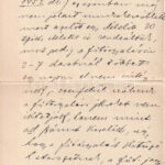1900 Juhász Andor bíró, a kúria leendő elnökének saját kézzel írt levele - Image 2