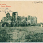 Lippa, Lipova; Solymos vár romjai. W.L. Bp. 3015. / Cetatea Soimos / castle ruins (EB)