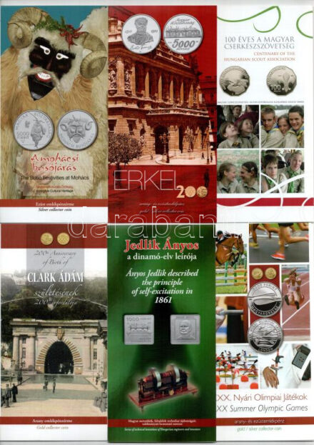 2010-2015. 25db-os színes MNB tájékoztatólap tétel, mind különféle