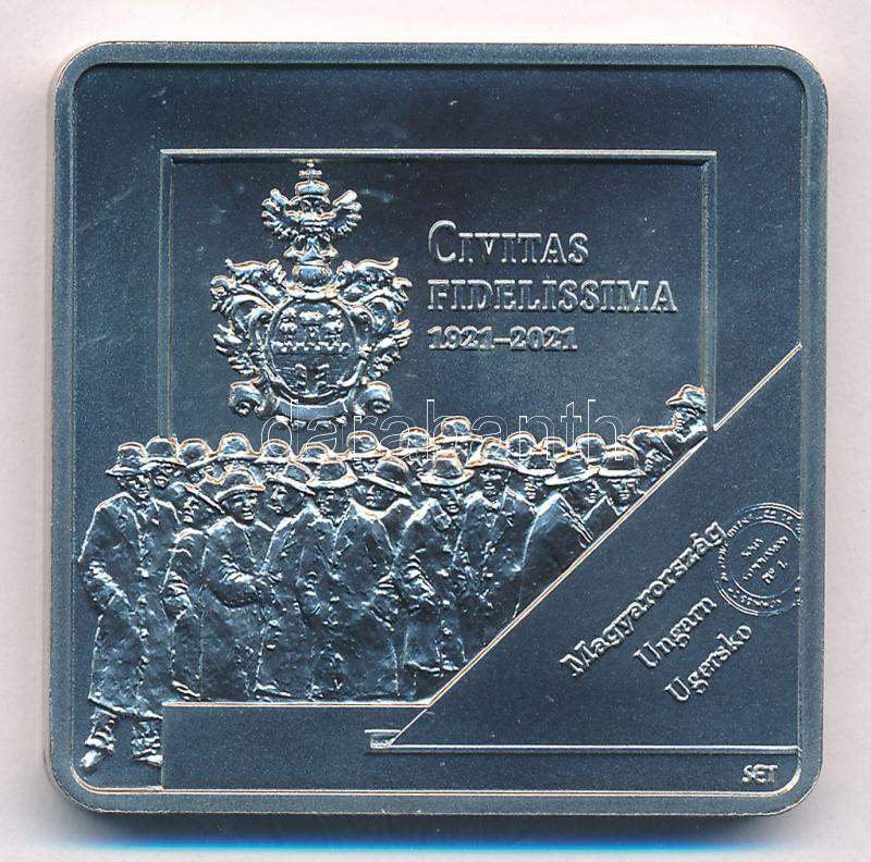 2021. 3000Ft Cu-Ni 'Sopron a leghűségesebb város' kapszulában T:BU Adamo EM427 - Image 2