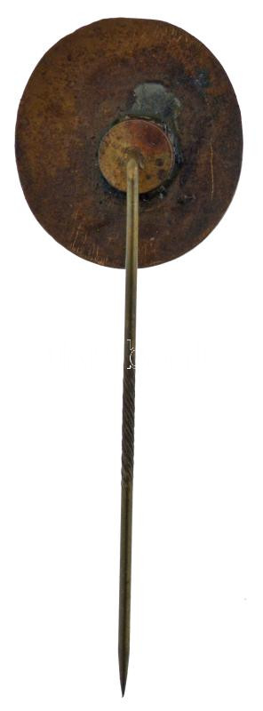 1949. '1849-1949' a Szabadságharc 100 éves évfordulójára készült zománcozott bronz kitűző (~21,5x19,5mm) T:1- - Image 2