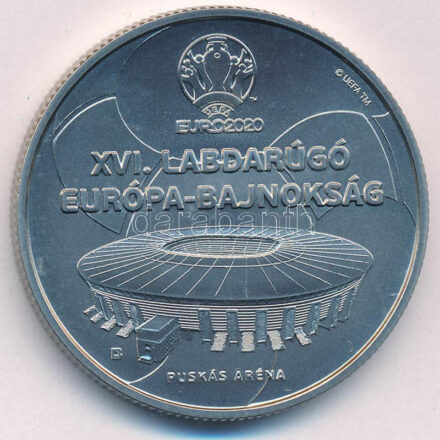 2021. 2000Ft Cu-Ni 'XVI. UEFA Labdarúgó-Európa-bajnokság' T:BU Adamo EM416