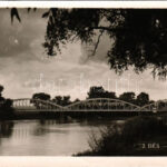 1940 Dés, Dej; Szamos híd / Somes bridge