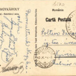 1940 Nagykároly, Carei; Széchenyi utca, 88. Gyalogezred laktanyája / Calea Victoriei, Cazarma / street, K.u.k. military barracks (EK) + '1940 Nagykároly visszatért' So. Stpl - Image 2