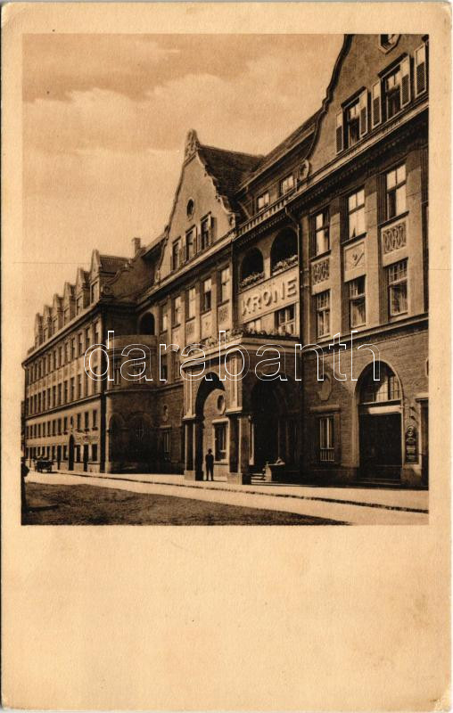 Brassó, Kronstadt, Brasov; Hotel Krone / Korona szálloda / hotel (EK)