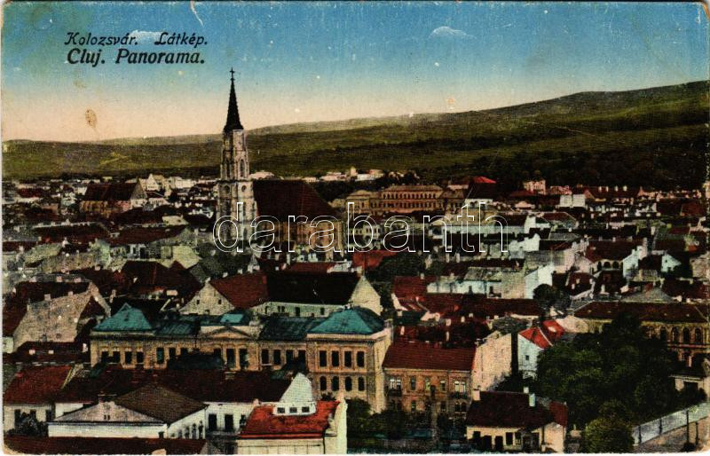 Kolozsvár, Cluj; látkép / general view (EK)