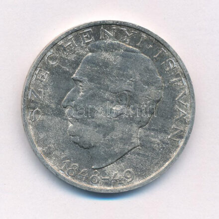 1948. 10Ft Ag 'Széchenyi' T:1- patina, kis ph