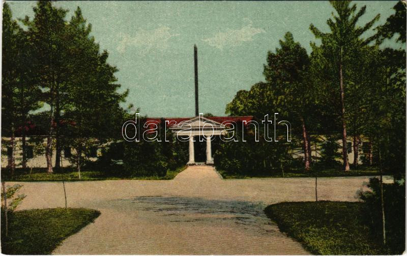 1923 Buziásfürdő, Baile Buzias; Acélfürdő / Scalda Acél / Stahlbad / spa, bath (EK)