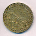 Kákonyi István (1917-1993) 1982. 'Vásárhelyi Pál - Építőmérnöki Kar / Budapesti Műszaki Egyetem' bronz emlékérem (40mm) T:1- - Image 2