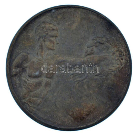 1951. 'Nemzetközi Szövetkezeti Nap 1951' kétoldalas, bronzozott Zn díjérem dísztokban (40mm) T:2-