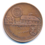 Fritz Mihály (1947-) 1992. 'Wekerle Sándor, Mór szülöttje emlékére / Gyűjtők Egyesülete - Mór' bronz emlékérem (42,5mm) T:1- Adamo MR1 - Image 2