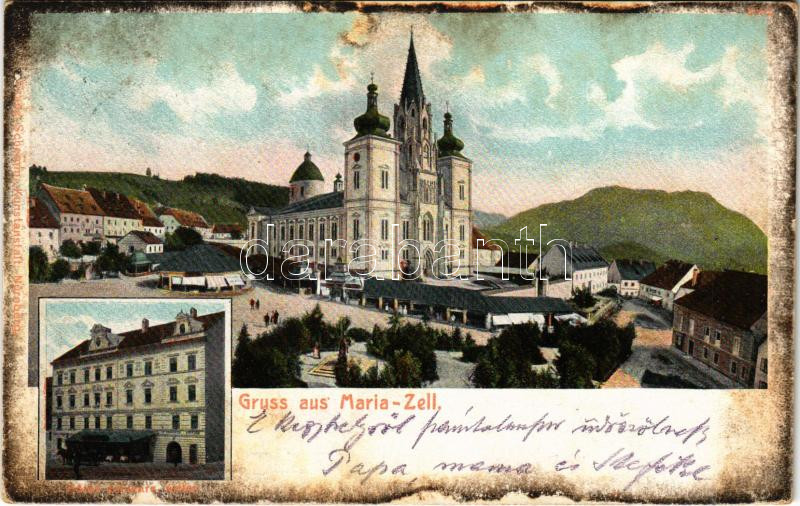 Mariazell, Hotel schwarz. Adler