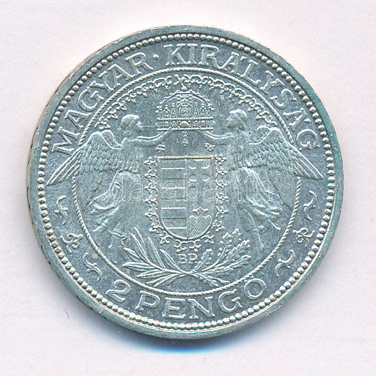 1933. 2P Ag 'Madonna' T:1- Adamo P7 - Image 2