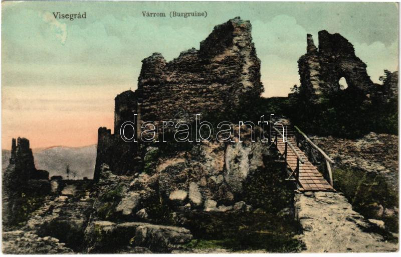 Visegrád, várrom