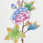 Herendi Viktória mintás porcelán doboz, kézzel festett, jelzett, kis kopásnyomokkal, 17x9x4 cm - Image 2