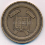 Bognár György (1944-) DN 'Károlyi Gáspár Vizsolyi Bibliája / Encsi Járás' bronz emlékérem (42,5mm) T:1-,2