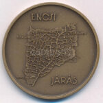 Bognár György (1944-) DN 'Károlyi Gáspár Vizsolyi Bibliája / Encsi Járás' bronz emlékérem (42,5mm) T:1-,2 - Image 2