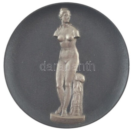 Oroszország DN 'Ermitázs' kétoldalas ezüstpatinázott fém emlékérem (70mm) T:1- Russia ND 'Hermitage' two-sided silver-plated metal commemorative medallion (70mm) C:AU