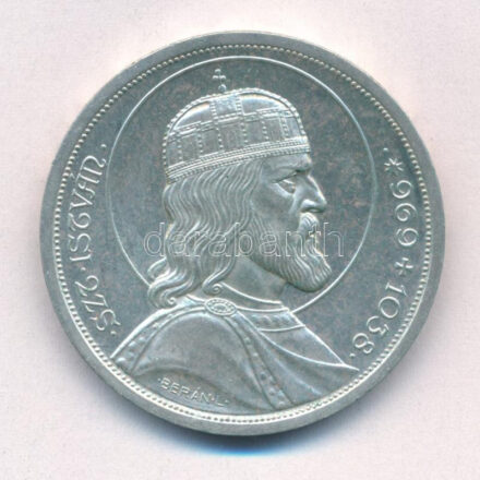 1938. 5P Ag 'Szent István' T:1- Adamo P8.1