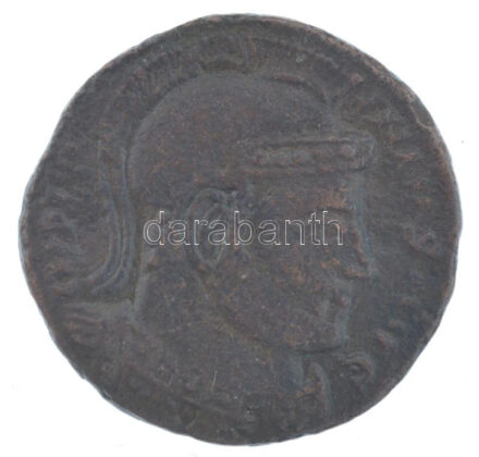 Római Birodalom / Siscia / I. Licinius 320. AE Follis bronz (2,77g) T:2,2- Roman Empire / Siscia / Licinius I 320. AE Follis bronze 'IMP LIC-INIVS AVG / VIRTVS-EXERCIT - S-F - VOT XX - BSIS [star]' (2,77g) C:XF,VF RIC VII 110, B