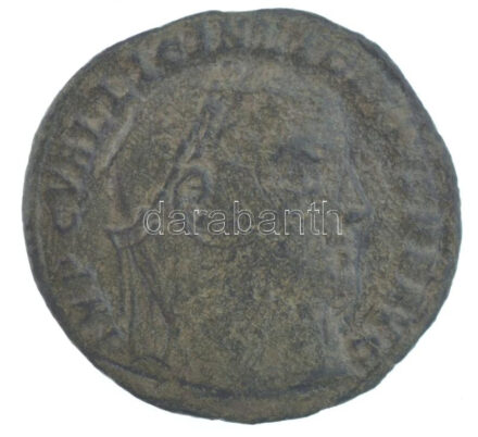 Római Birodalom / Heraclea / I. Licinius 313. AE Follis (3,10g) T:2- Roman Empire / Heraclea / Licinius I 313. AE Follis ' IMP C VAL LICIN LICINIVS P F AVG / IOVI CONS-ERVATORI AVGG - A - SMHT' (3,10g) C:VF RIC VI 73 type 2, A