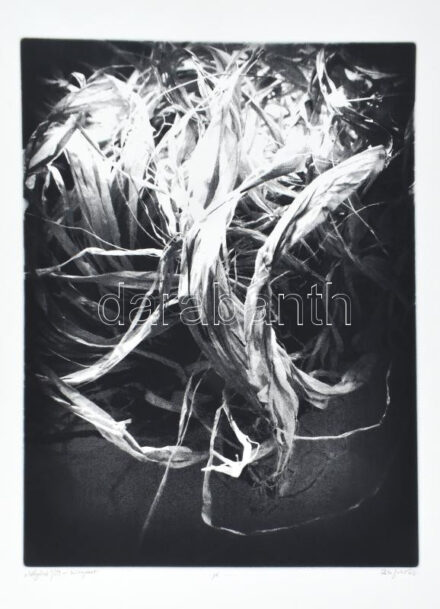 Rába Judit (1983-): Időgócok/13, 2019. Szitanyomat, papír, jelzett, próbanyomat pb. jelzéssel. 55,5×41,5 cm