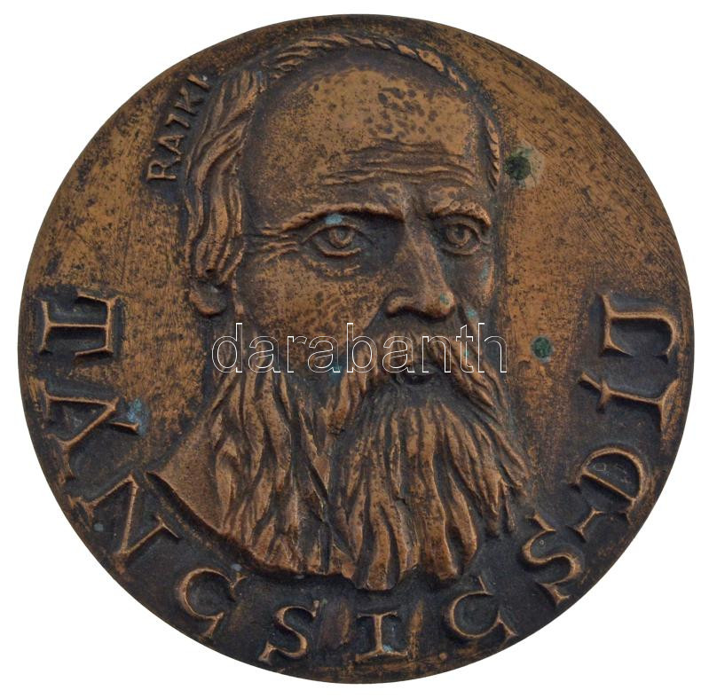 Rajki László (1939-) DN 'Táncsics- díj / BTF Gyakorló Általános Iskola' (81mm) T: 1- patina, korrózió