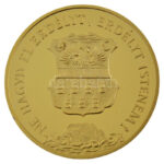 1989. 'Temesvár 1514,1989 / Ne hagyd el Erdélyt, Erdélyt Istenem!' aranyozott fém emlékérem (42,5mm) T:PP kis ph