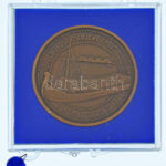 Fritz Mihály (1947-) 1983. 'MÉE Szeged / 800 éves Szeged' kétoldalas, bronz emlékérem plombált ÁPV tokban (42,5mm) T:1 Adamo SG8
