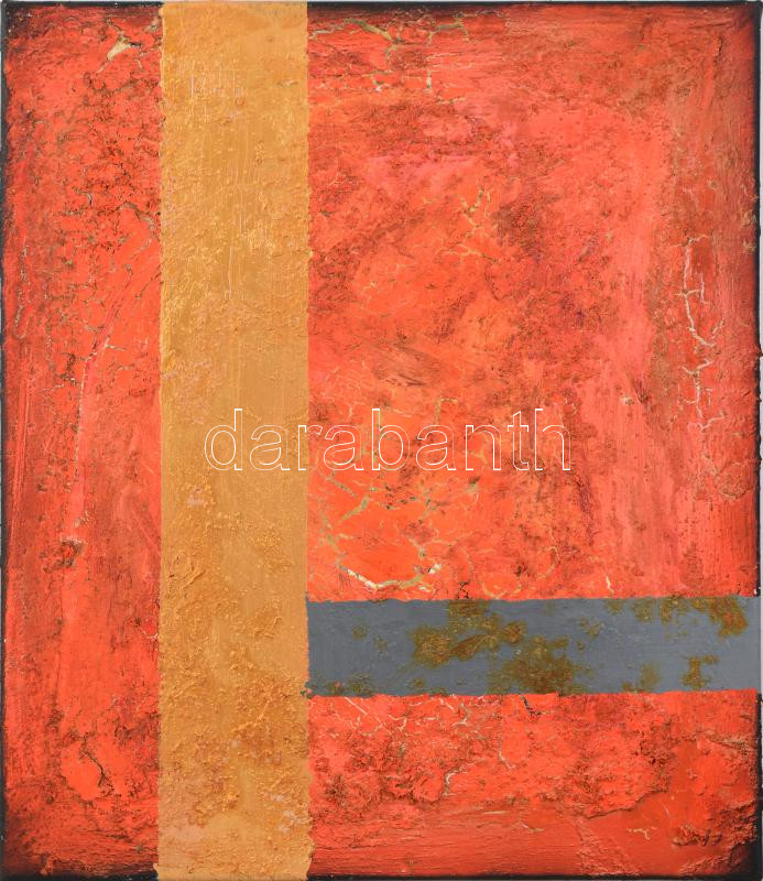 Vogel Ádám (1986-): Wizard. Akril, vegyes technika, vászon. Jelzett a hátoldalán. 50x40 cm