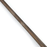 Tőr. Jelzett acélpenge, három élű, bronz szerelékkel, esztergált pácolt patinás fogóval,massziv erős dísztárgy,30 cm pengehossz,rozsdafoltokkal. h: 46 cm - Image 4